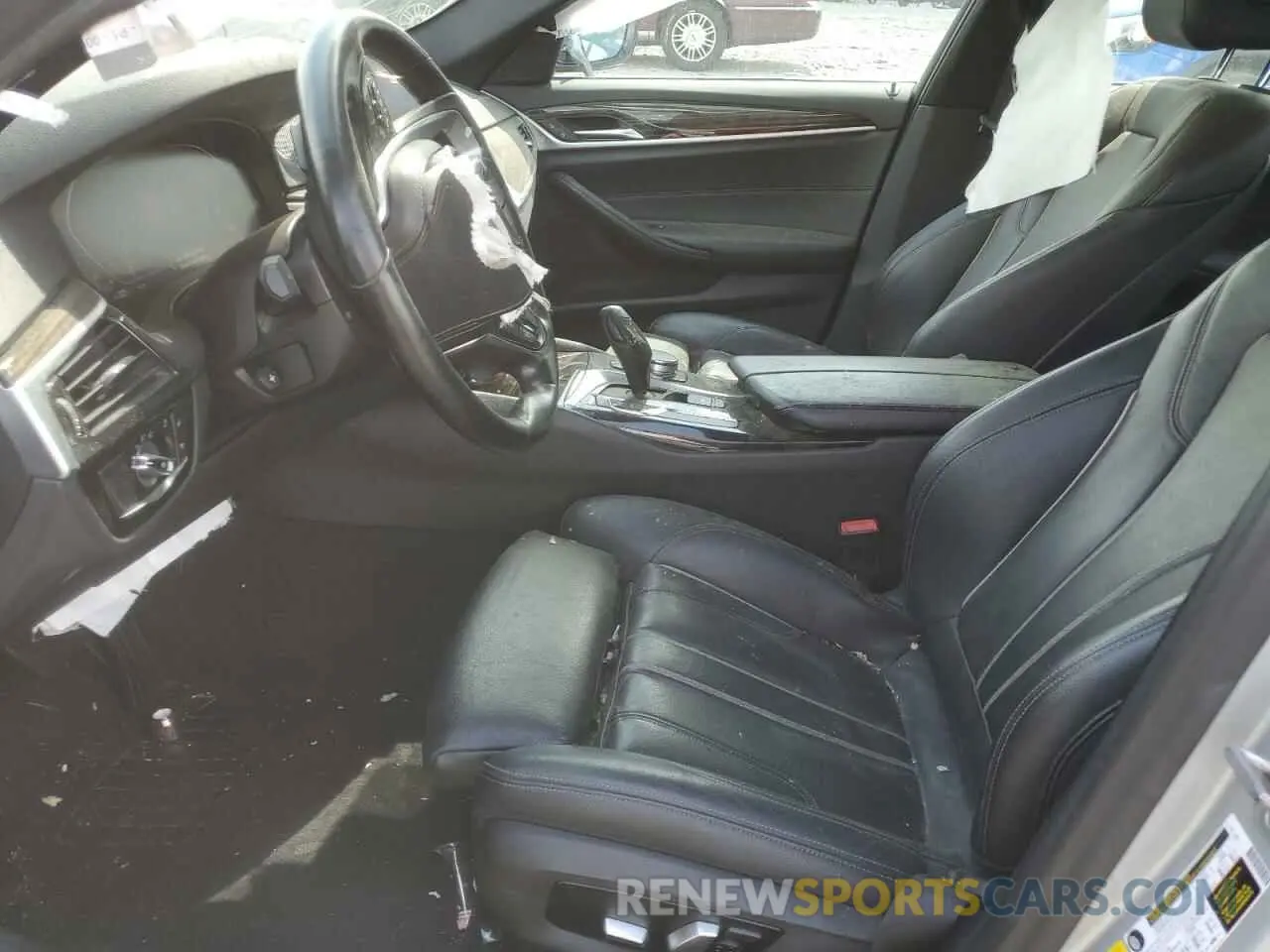 7 fotografías del automóvil dañado WBAJR3C06LWW60422 BMW 5 SERIES 2020