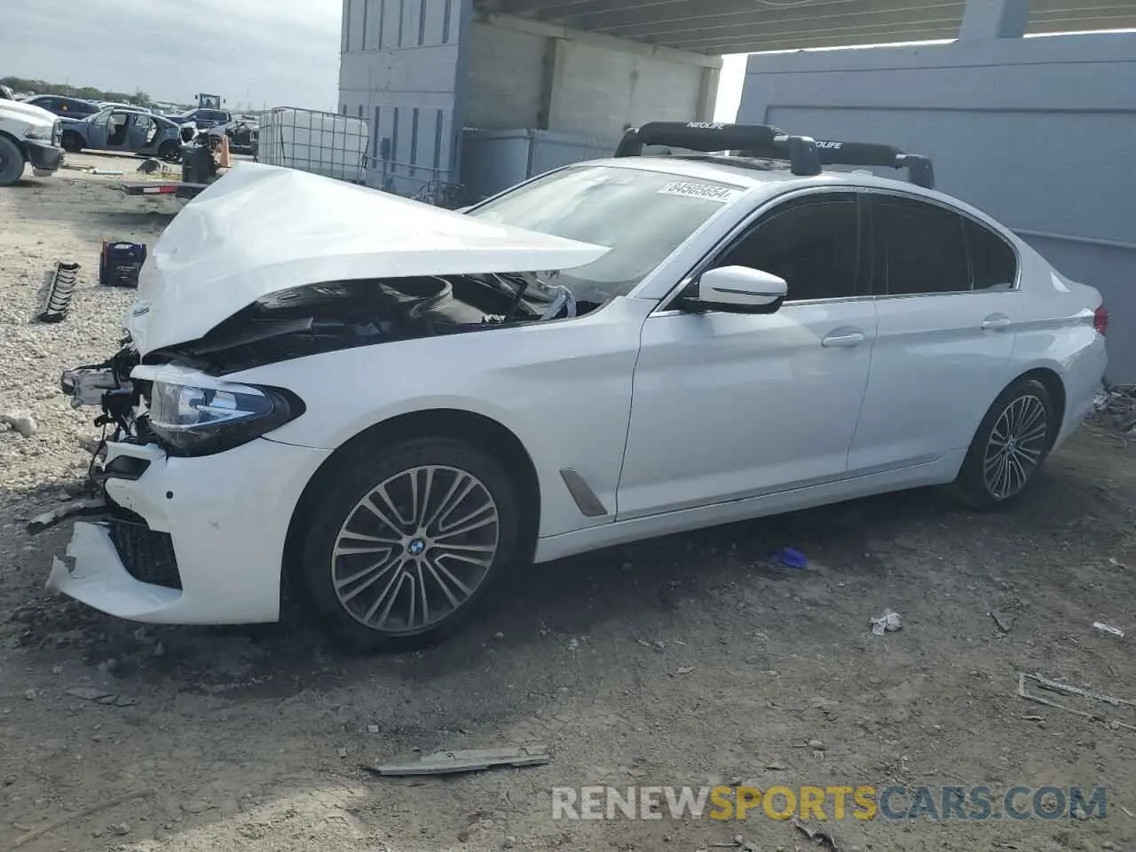 1 fotografías del automóvil dañado WBAJR3C06LWW64454 BMW 5 SERIES 2020