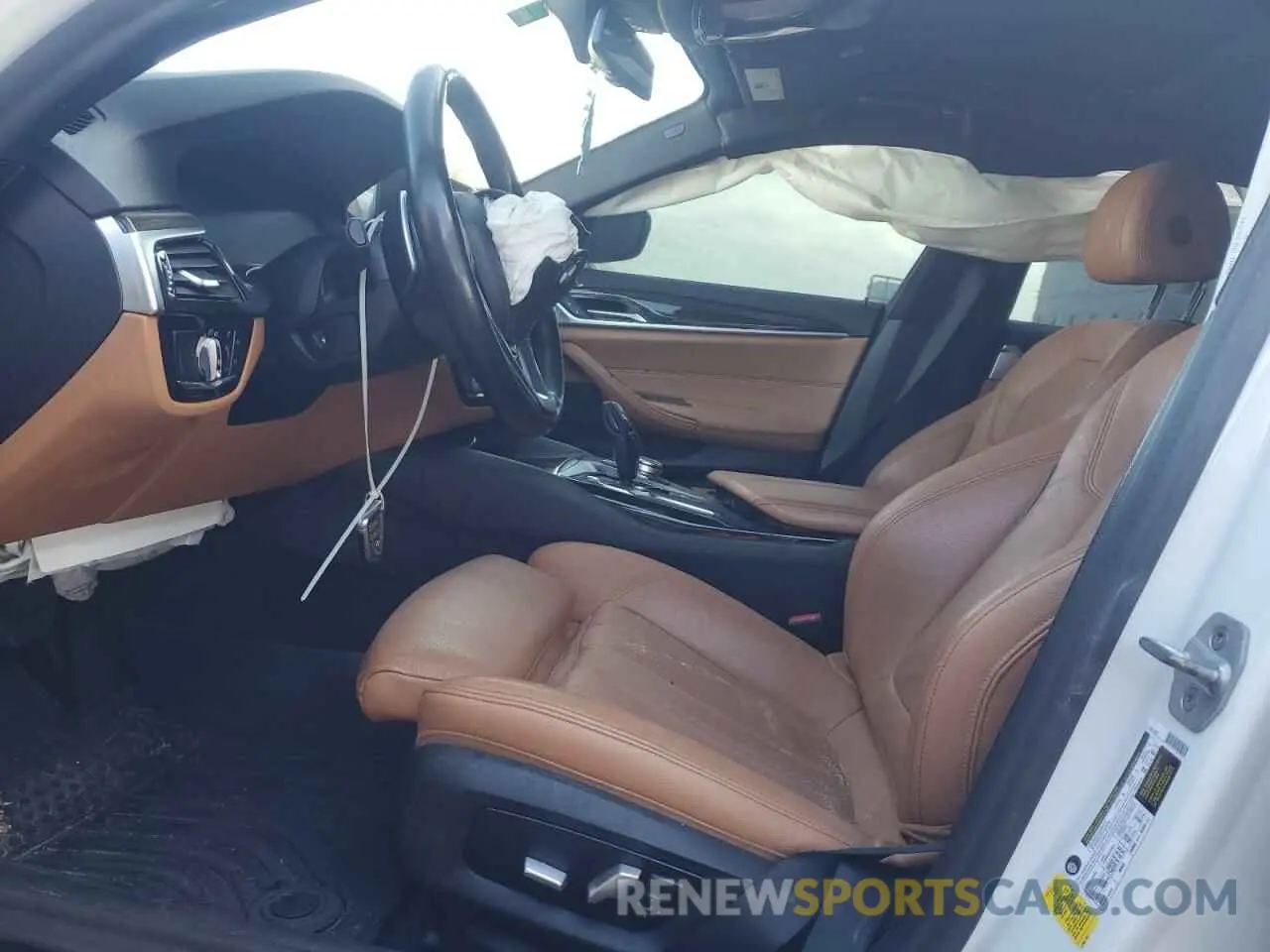 7 fotografías del automóvil dañado WBAJR3C06LWW64454 BMW 5 SERIES 2020