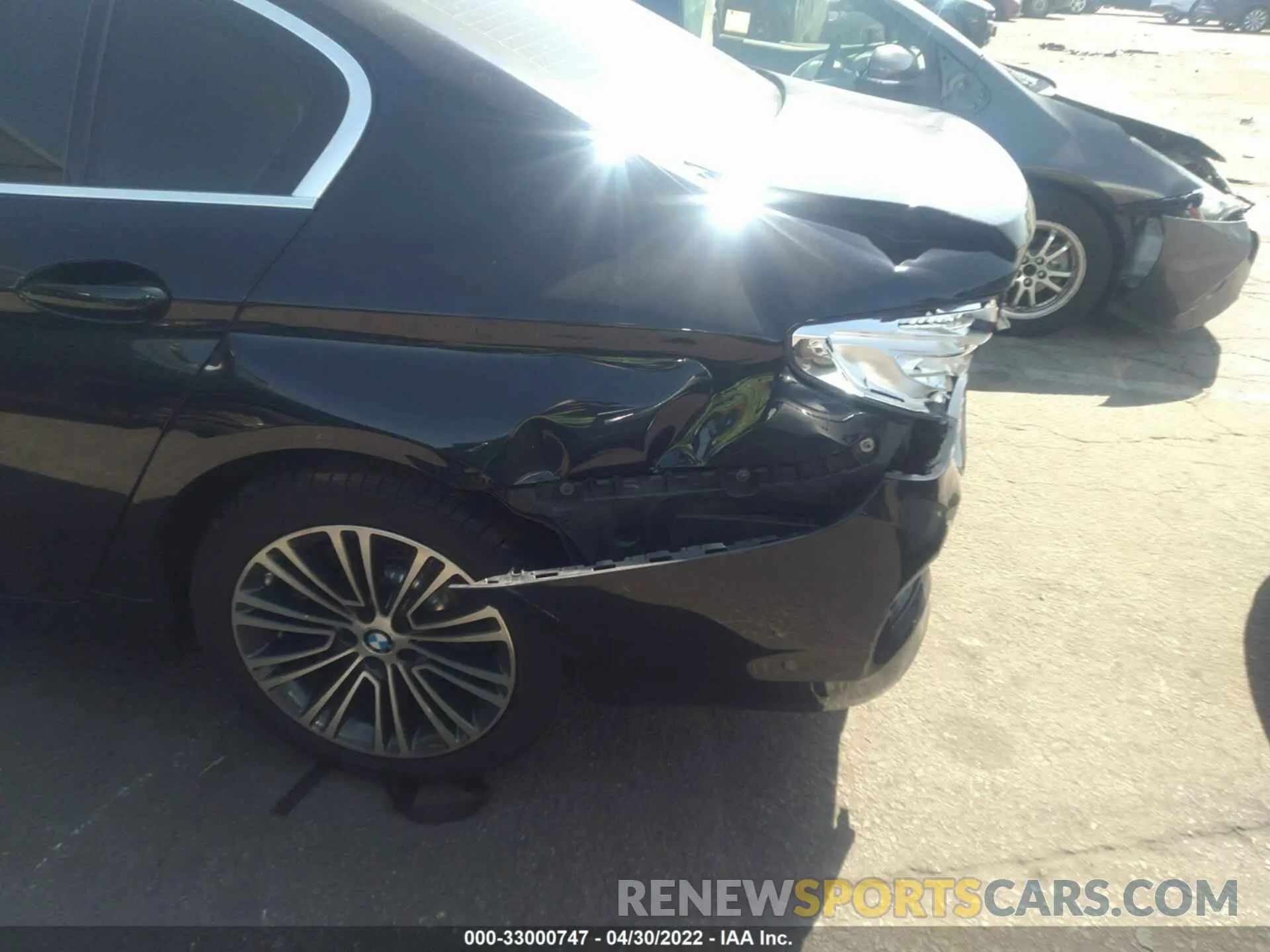6 fotografías del automóvil dañado WBAJR3C06LWW68035 BMW 5 SERIES 2020