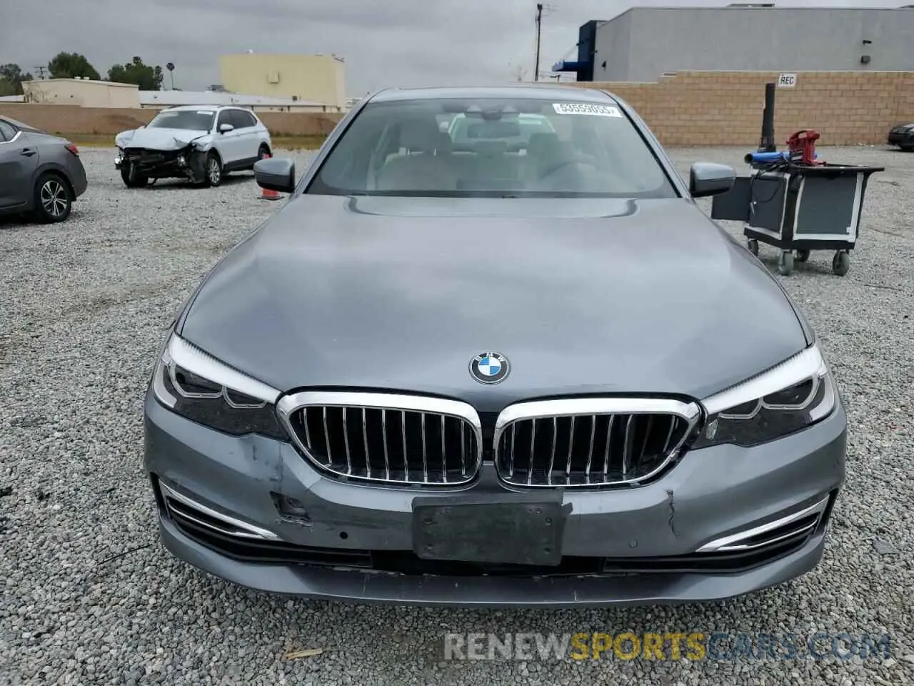 5 fotografías del automóvil dañado WBAJR3C06LWW75731 BMW 5 SERIES 2020