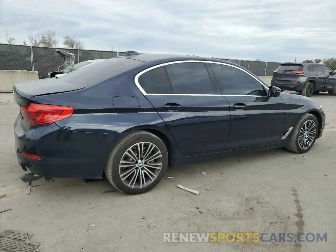 3 fotografías del automóvil dañado WBAJR3C06LWW78435 BMW 5 SERIES 2020