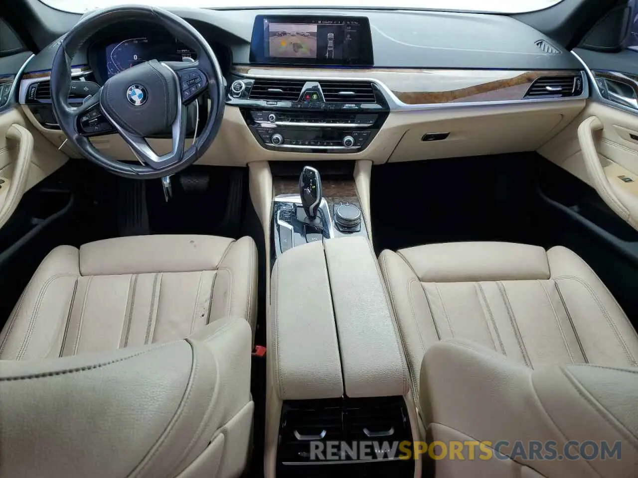 8 fotografías del automóvil dañado WBAJR3C06LWW78435 BMW 5 SERIES 2020
