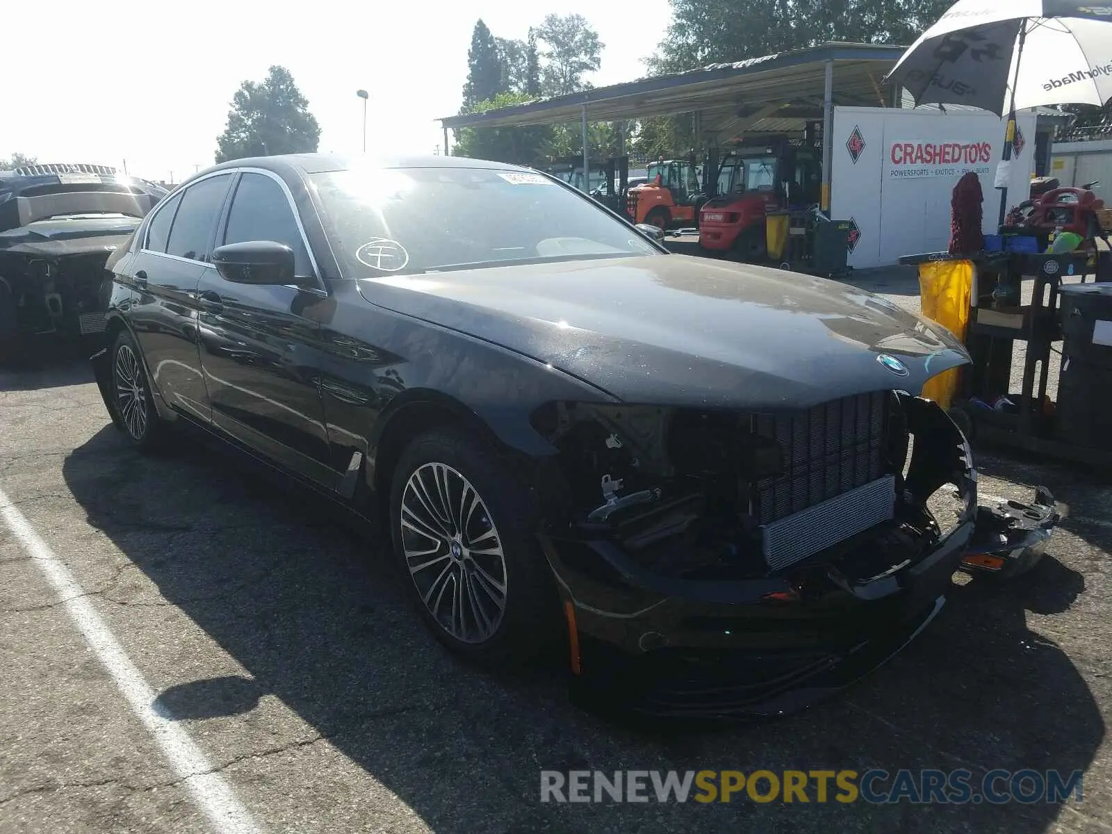 1 fotografías del automóvil dañado WBAJR3C06LWW79455 BMW 5 SERIES 2020