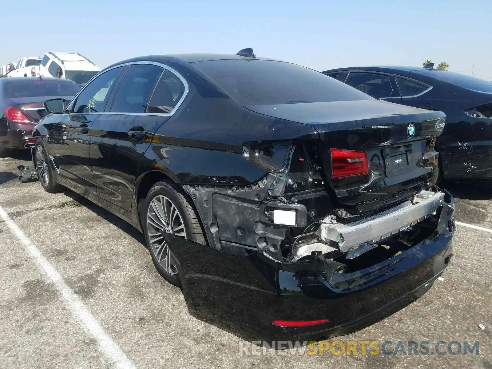3 fotografías del automóvil dañado WBAJR3C06LWW79455 BMW 5 SERIES 2020