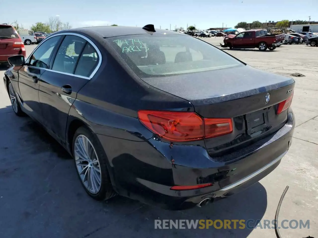 3 fotografías del automóvil dañado WBAJR3C07LCD20510 BMW 5 SERIES 2020