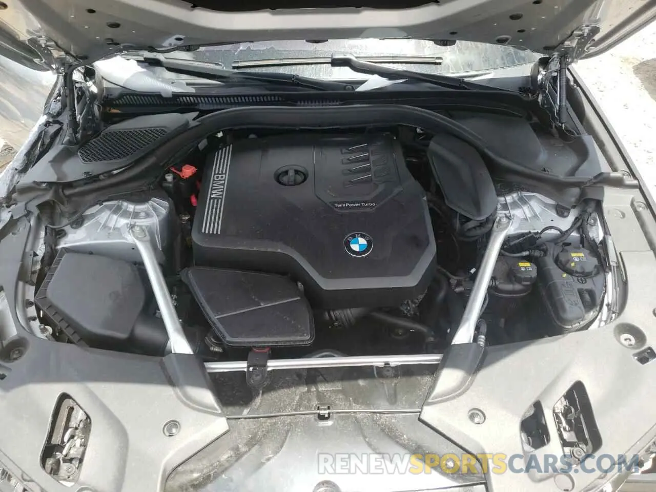 7 fotografías del automóvil dañado WBAJR3C08LCE60131 BMW 5 SERIES 2020