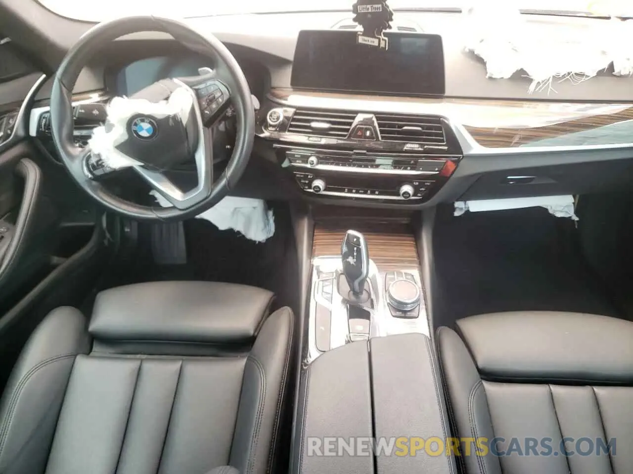 9 fotografías del automóvil dañado WBAJR3C08LCE60131 BMW 5 SERIES 2020
