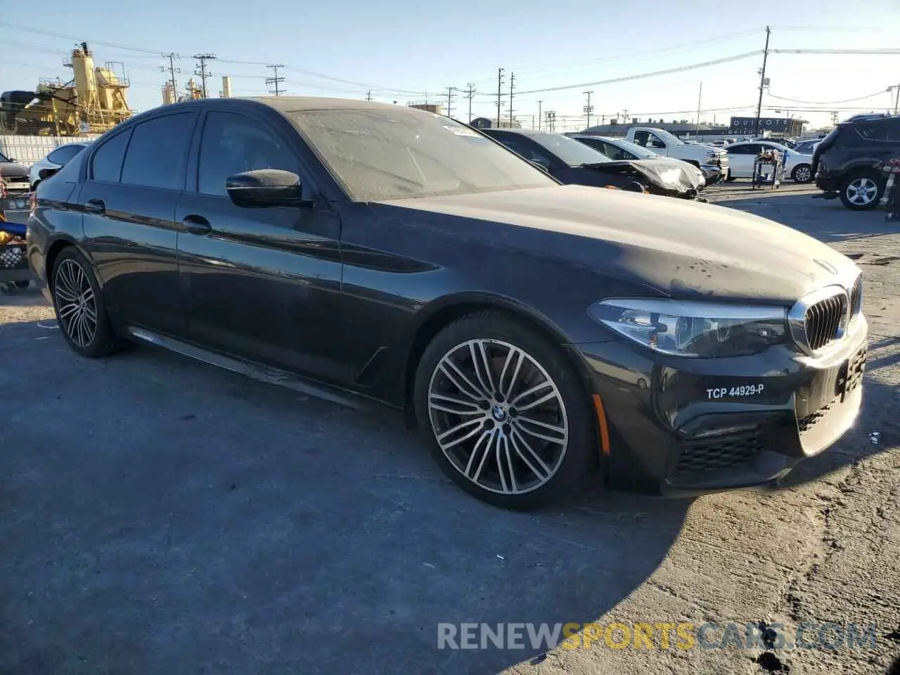 4 fotografías del automóvil dañado WBAJR3C09LCD74424 BMW 5 SERIES 2020