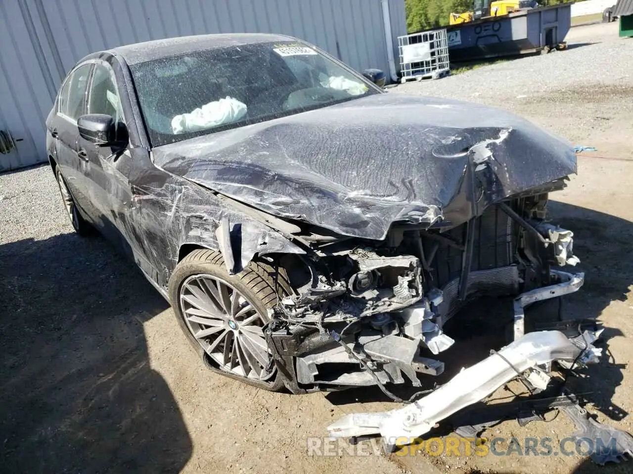 1 fotografías del automóvil dañado WBAJR3C09LWW63525 BMW 5 SERIES 2020