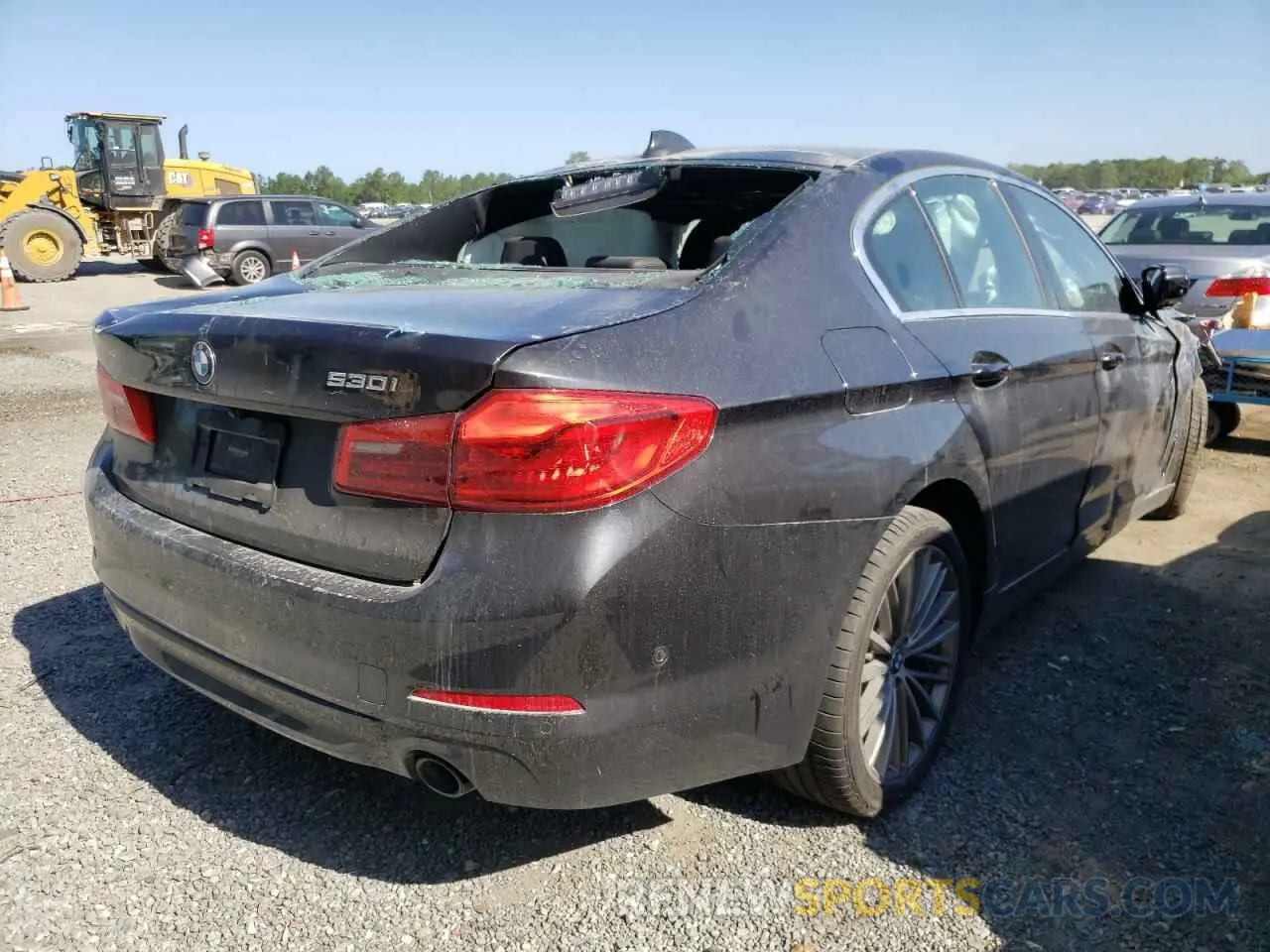 4 fotografías del automóvil dañado WBAJR3C09LWW63525 BMW 5 SERIES 2020