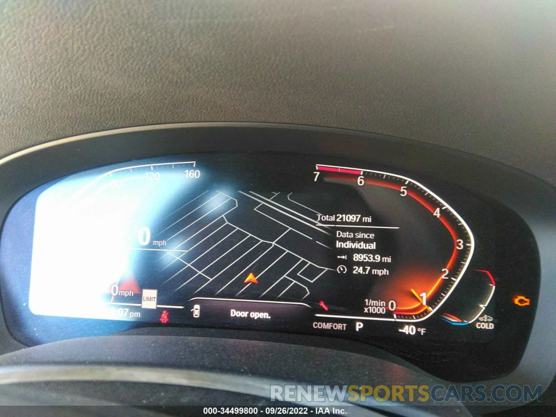 7 fotografías del automóvil dañado WBAJR3C09LWW73309 BMW 5 SERIES 2020