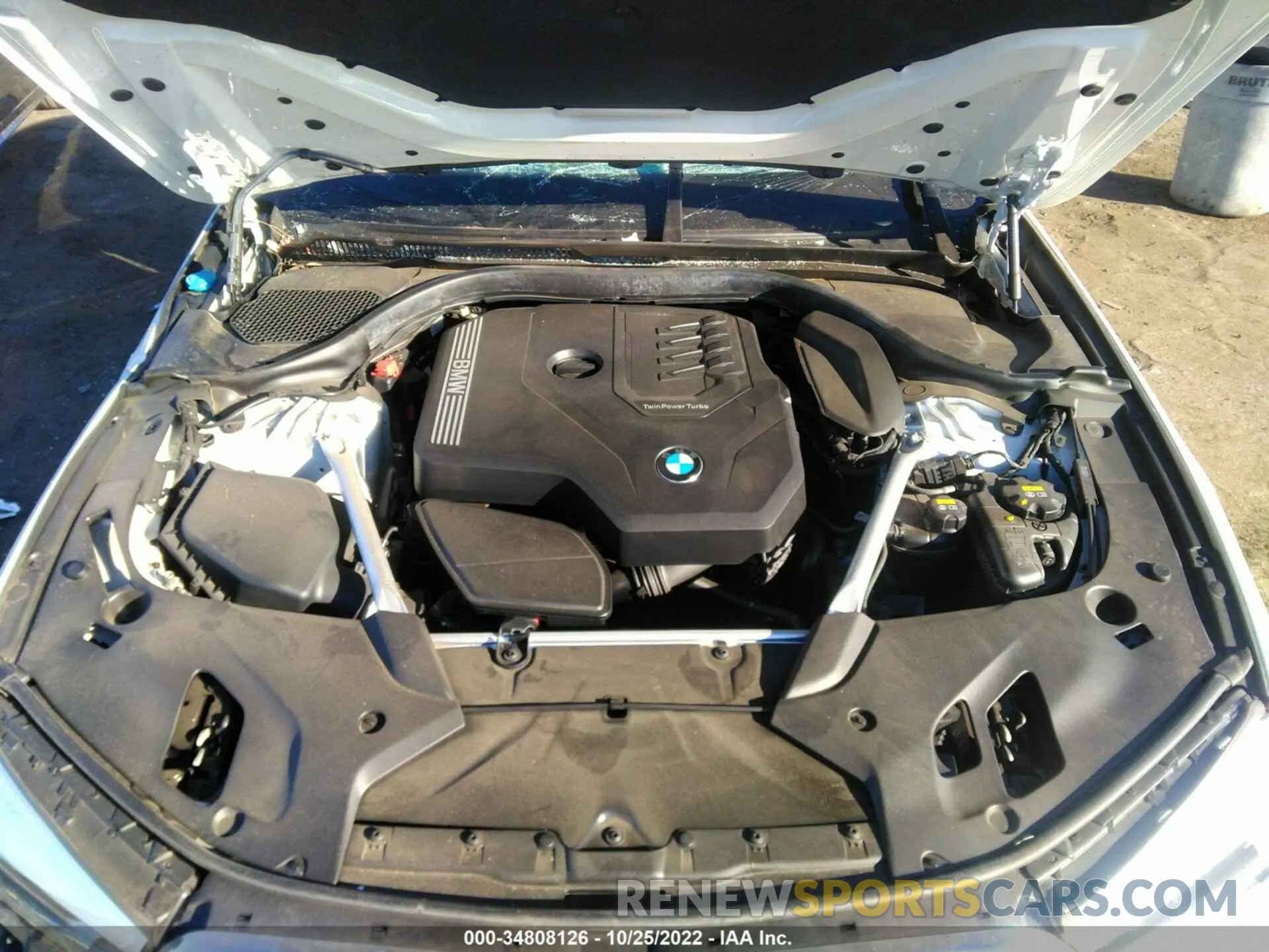 10 fotografías del automóvil dañado WBAJR3C09LWW76887 BMW 5 SERIES 2020