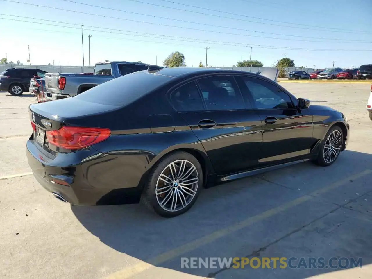 3 fotografías del automóvil dañado WBAJR3C09LWW79238 BMW 5 SERIES 2020