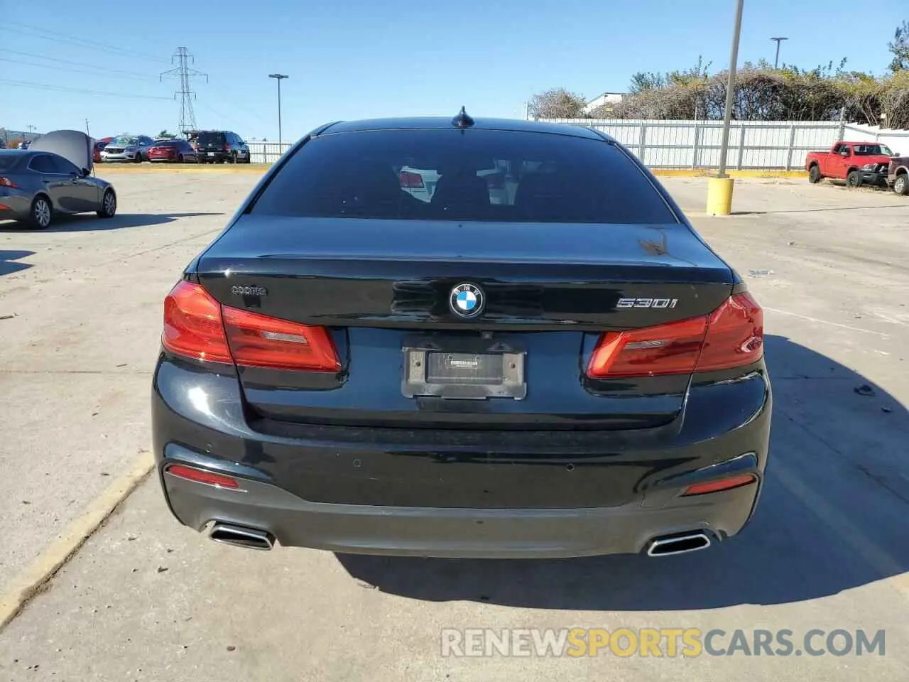 6 fotografías del automóvil dañado WBAJR3C09LWW79238 BMW 5 SERIES 2020