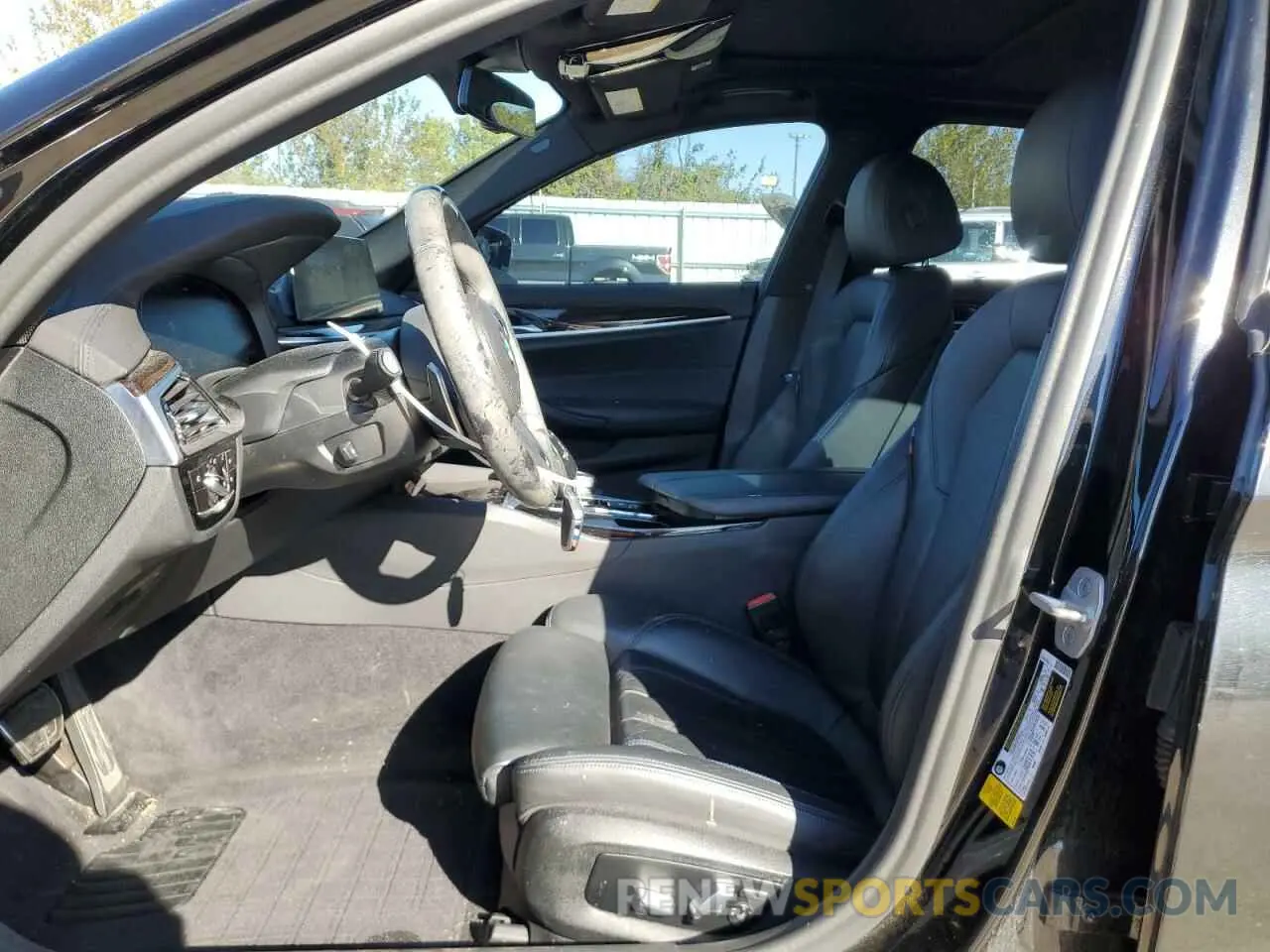 7 fotografías del automóvil dañado WBAJR3C09LWW79238 BMW 5 SERIES 2020