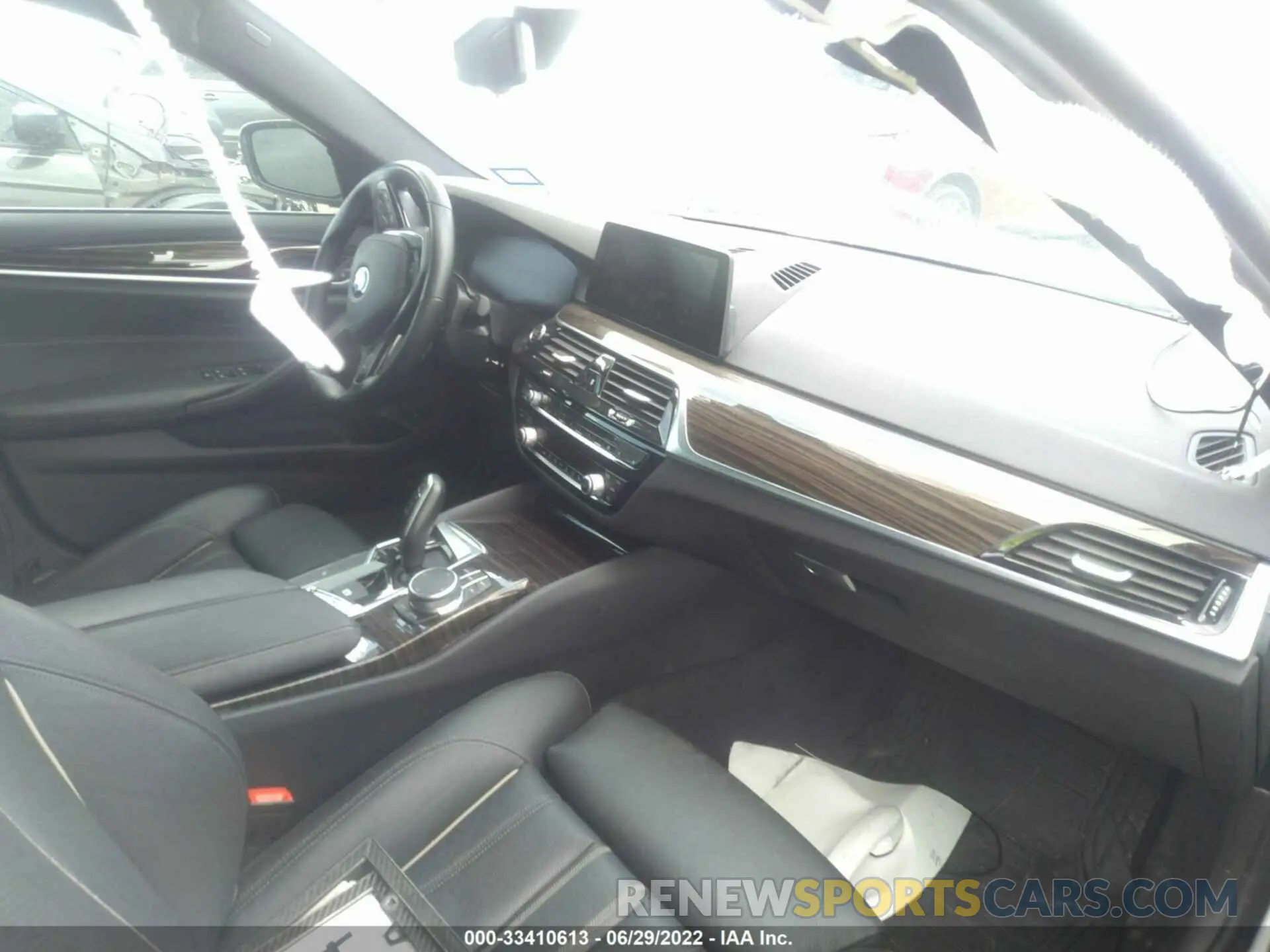 5 fotografías del automóvil dañado WBAJR3C0XLWW59063 BMW 5 SERIES 2020