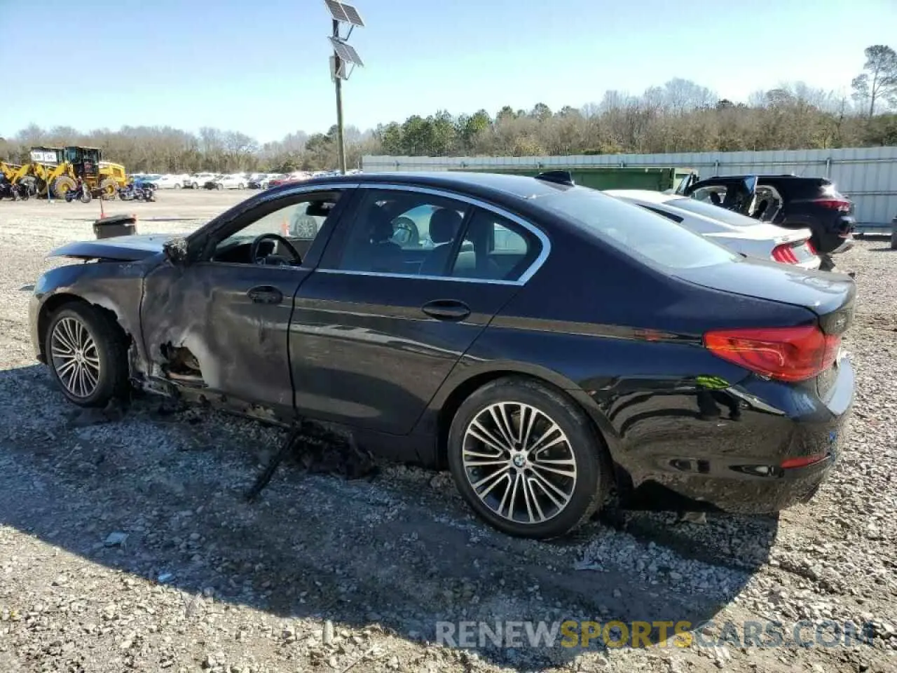2 fotografías del automóvil dañado WBAJR7C00LWW65414 BMW 5 SERIES 2020
