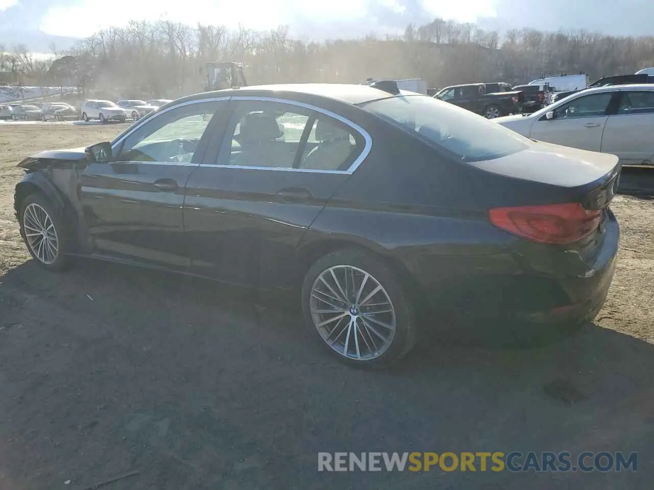 2 fotografías del automóvil dañado WBAJR7C01LBP96388 BMW 5 SERIES 2020