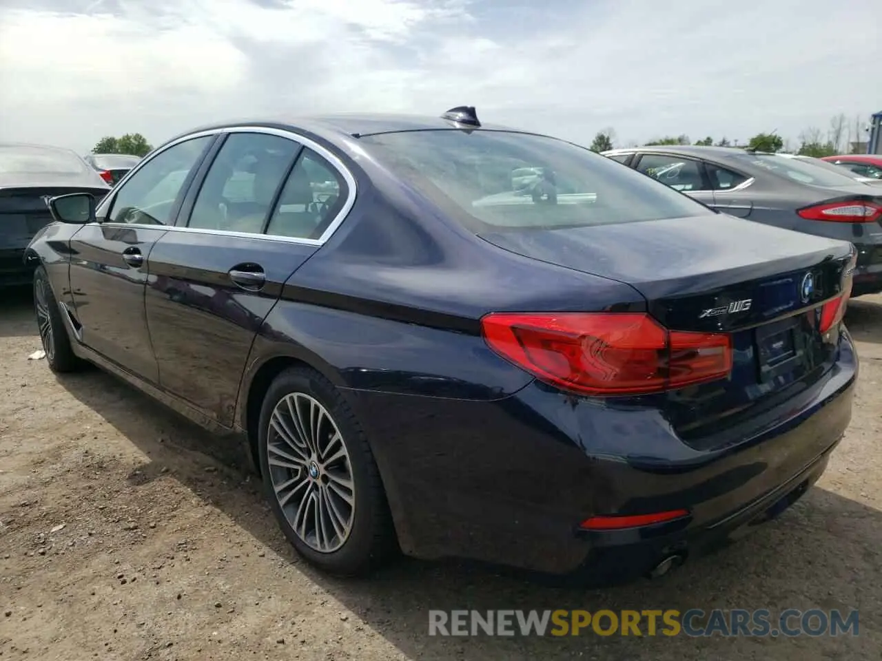 3 fotografías del automóvil dañado WBAJR7C01LWW68662 BMW 5 SERIES 2020