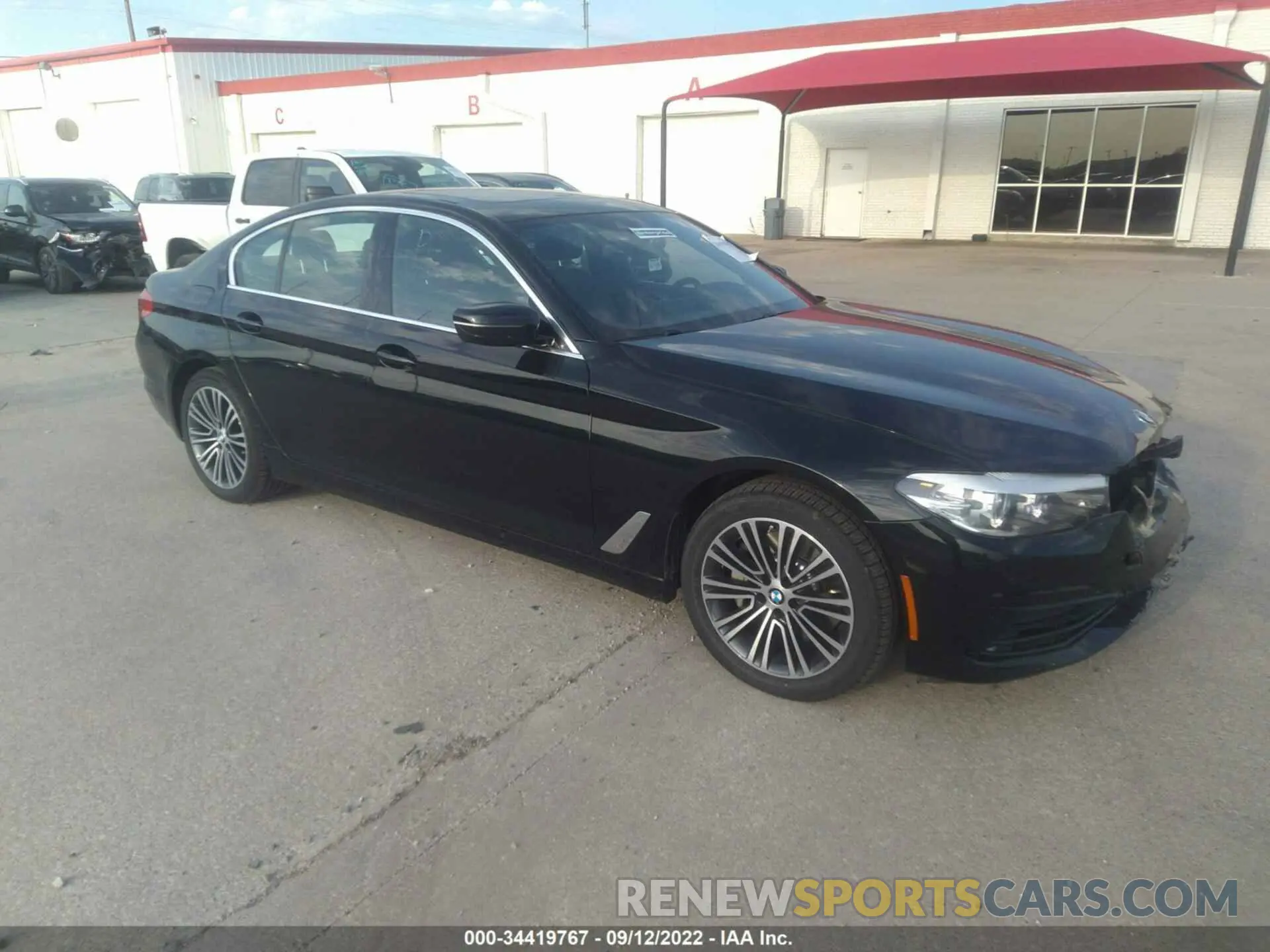 1 fotografías del automóvil dañado WBAJR7C02LWW64605 BMW 5 SERIES 2020