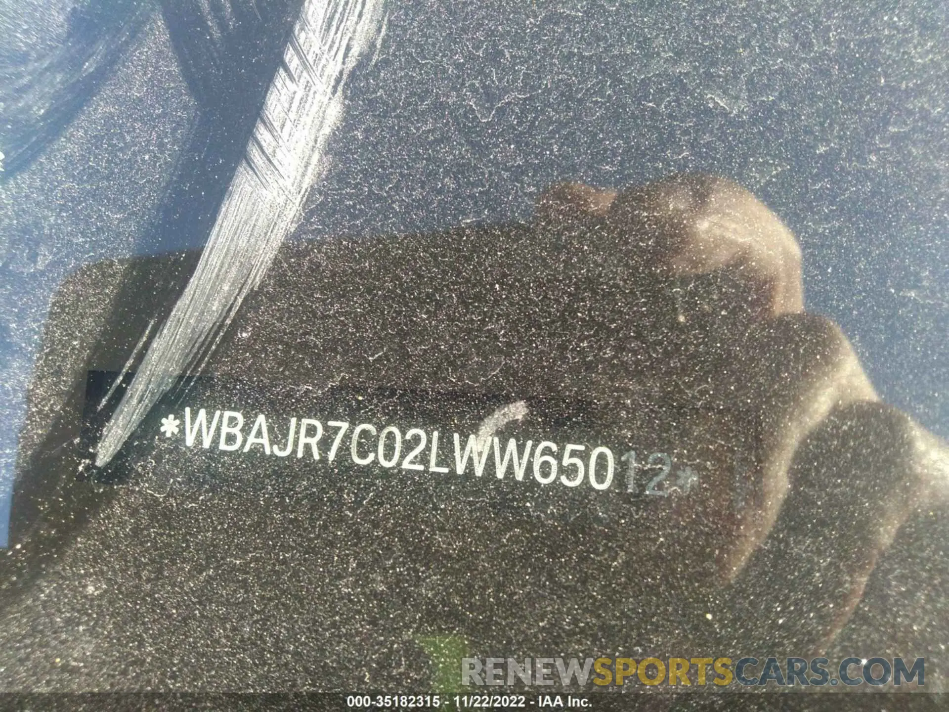 9 fotografías del automóvil dañado WBAJR7C02LWW65012 BMW 5 SERIES 2020