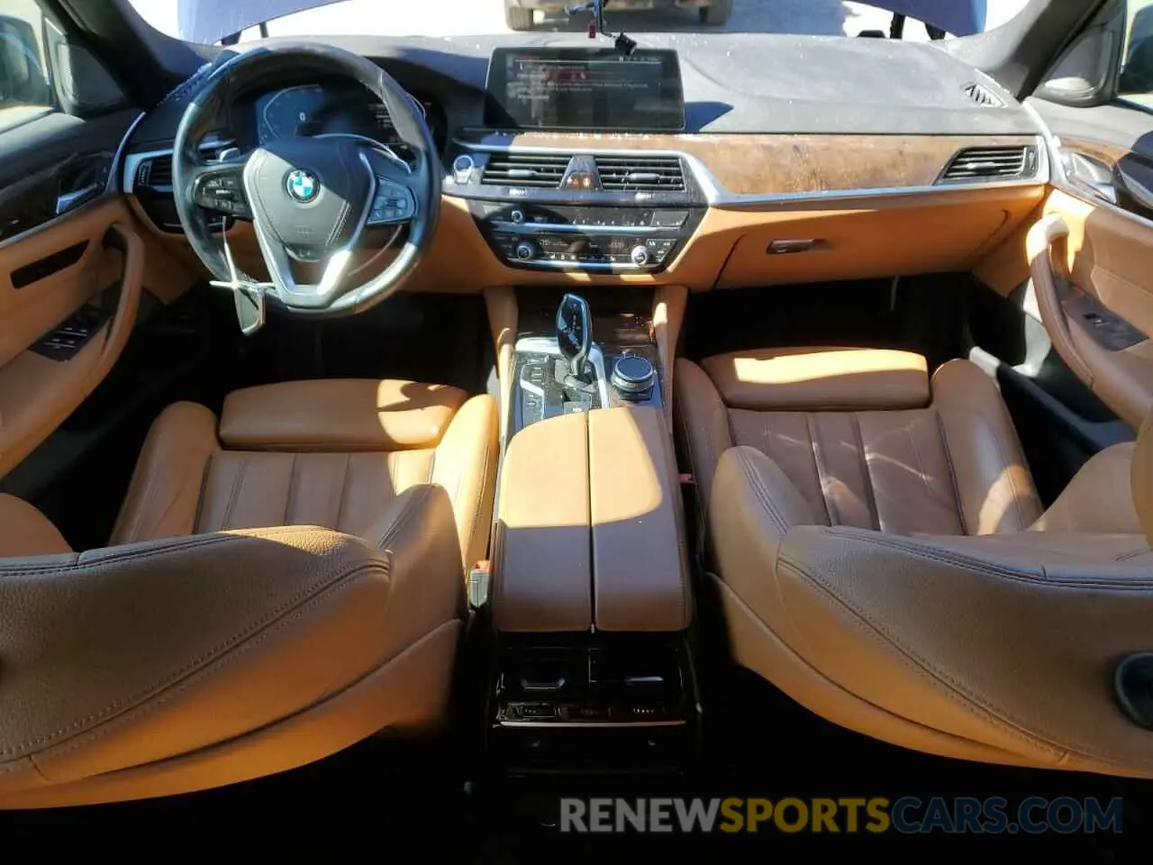 8 fotografías del automóvil dañado WBAJR7C03LCD68805 BMW 5 SERIES 2020