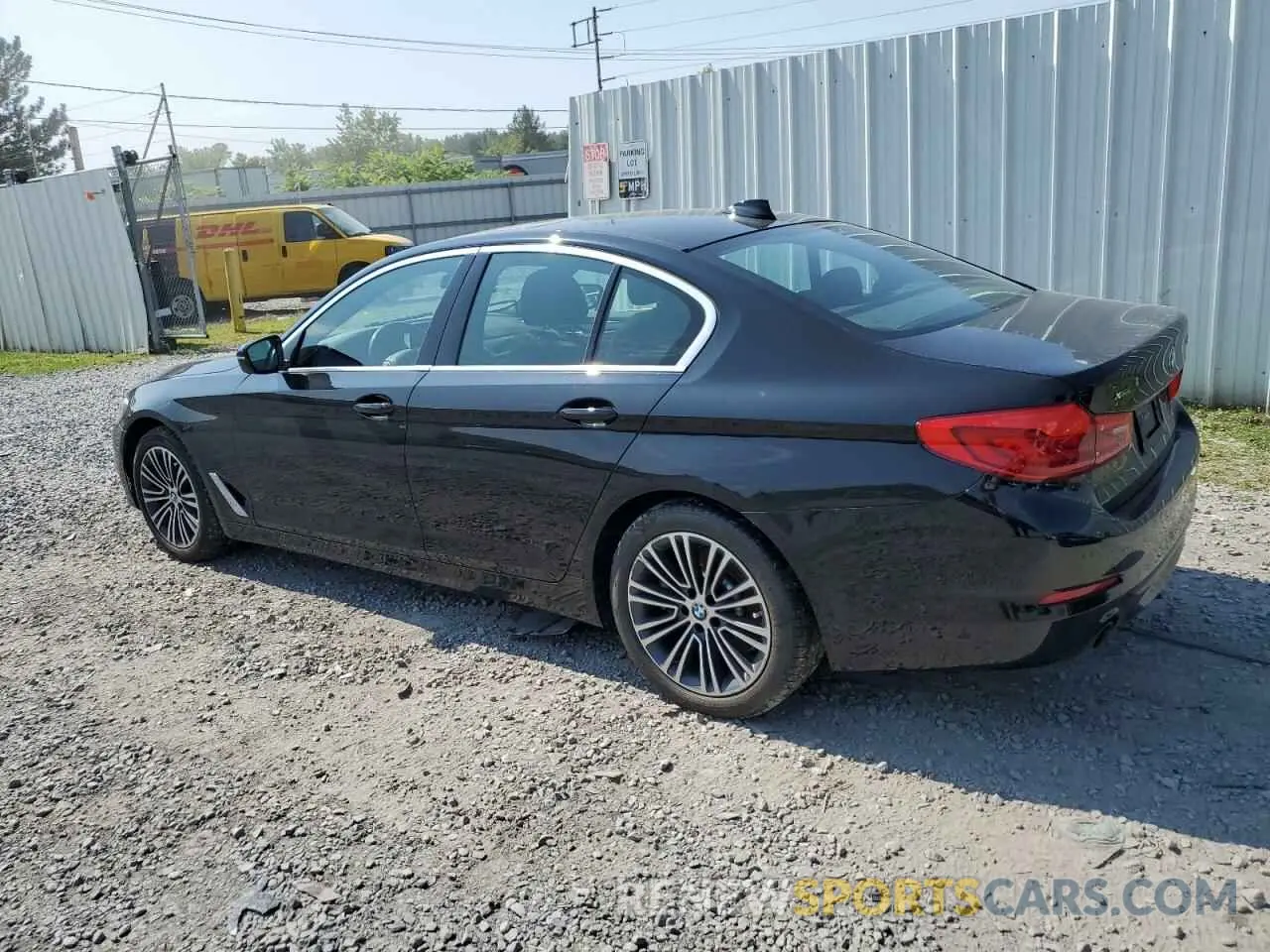 2 fotografías del automóvil dañado WBAJR7C03LWW83907 BMW 5 SERIES 2020