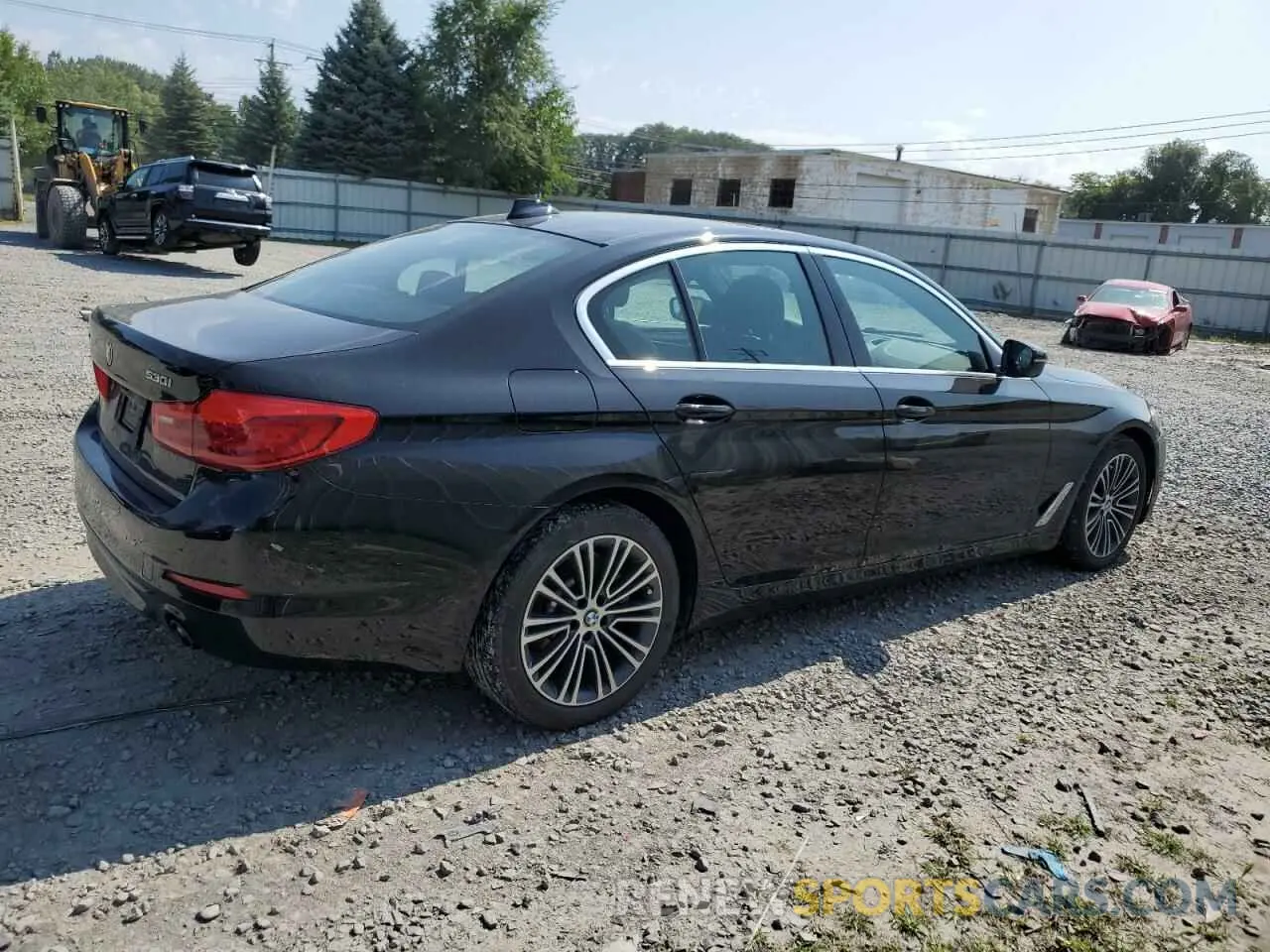 3 fotografías del automóvil dañado WBAJR7C03LWW83907 BMW 5 SERIES 2020