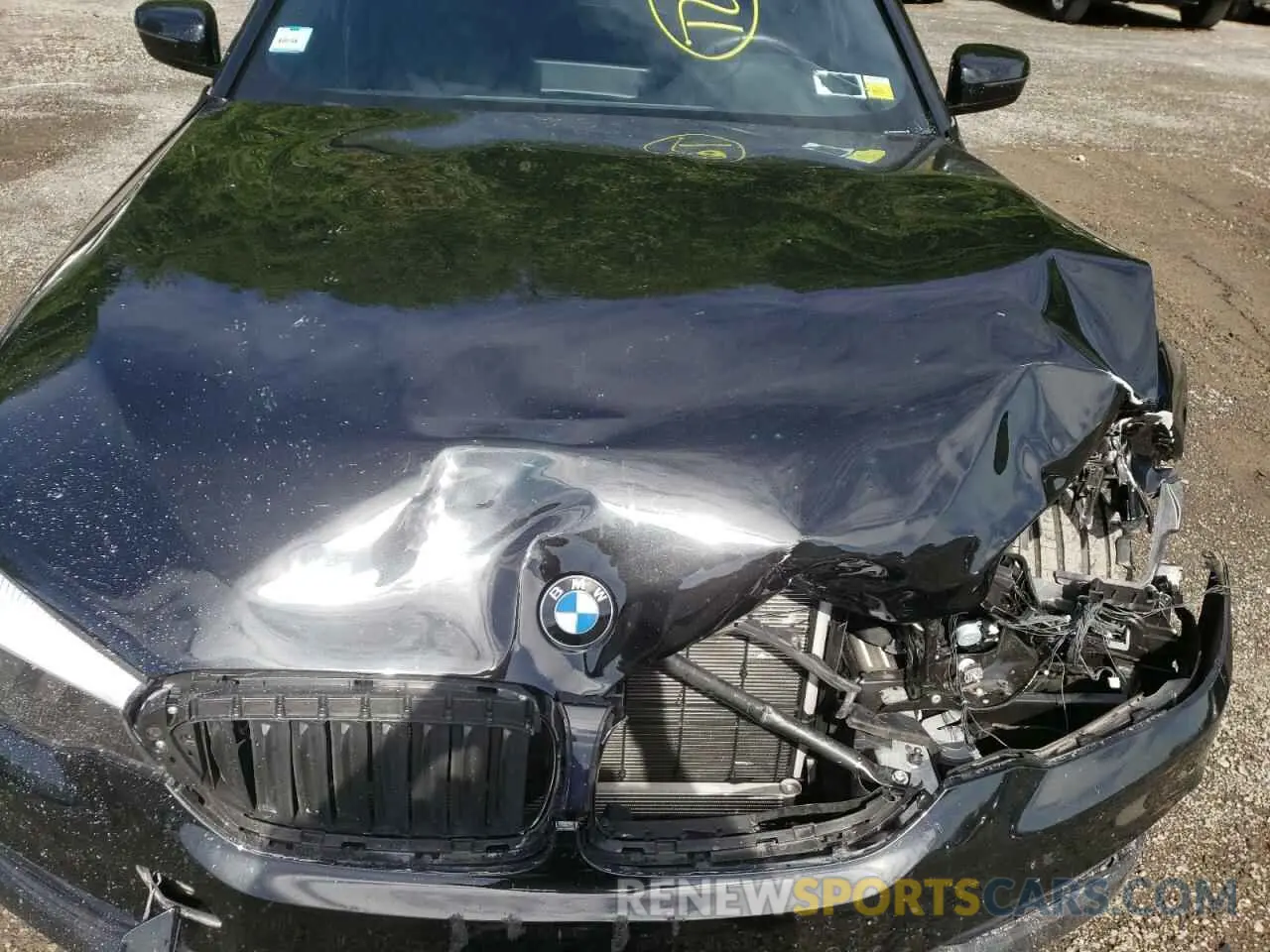 7 fotografías del automóvil dañado WBAJR7C04LWW74858 BMW 5 SERIES 2020