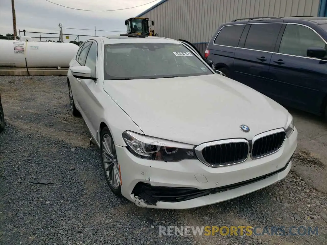 1 fotografías del automóvil dañado WBAJR7C05LWW79521 BMW 5 SERIES 2020