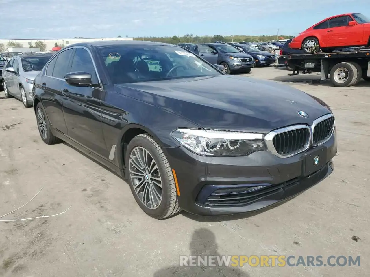1 fotografías del automóvil dañado WBAJR7C06LCE14983 BMW 5 SERIES 2020