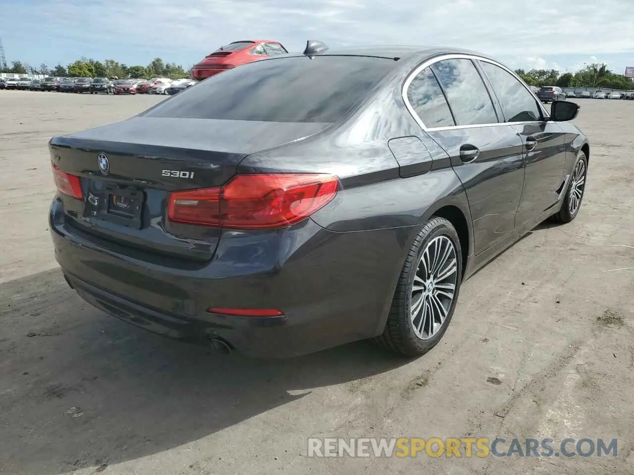 4 fotografías del automóvil dañado WBAJR7C06LCE14983 BMW 5 SERIES 2020