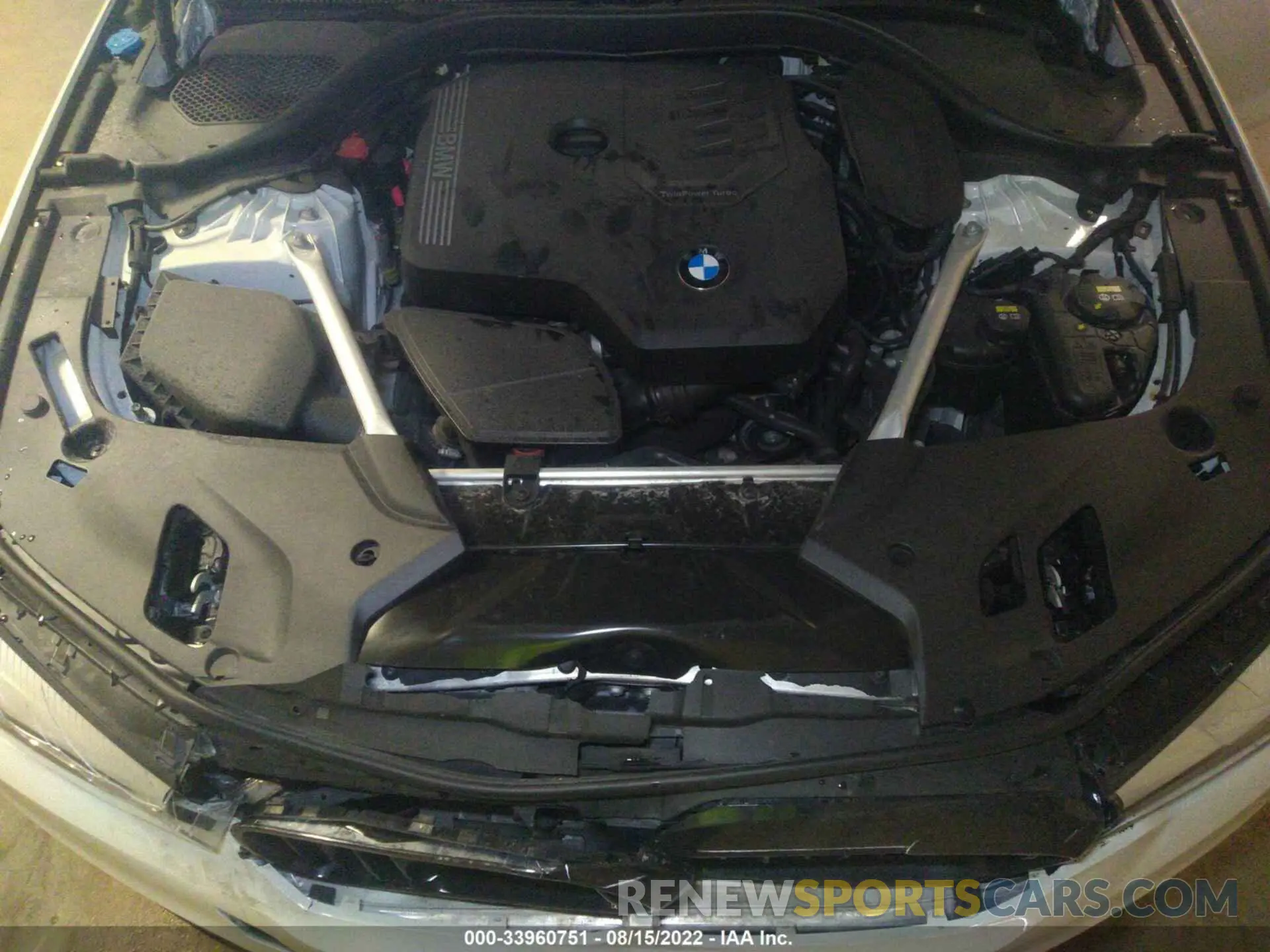 10 fotografías del automóvil dañado WBAJR7C06LWW60587 BMW 5 SERIES 2020