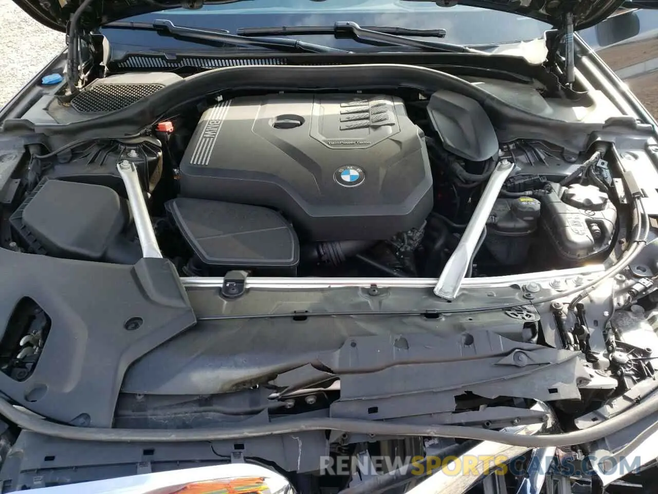 7 fotografías del automóvil dañado WBAJR7C06LWW61402 BMW 5 SERIES 2020