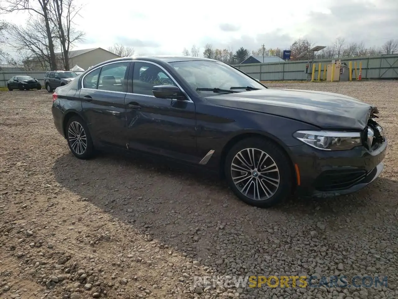 9 fotografías del automóvil dañado WBAJR7C06LWW61402 BMW 5 SERIES 2020