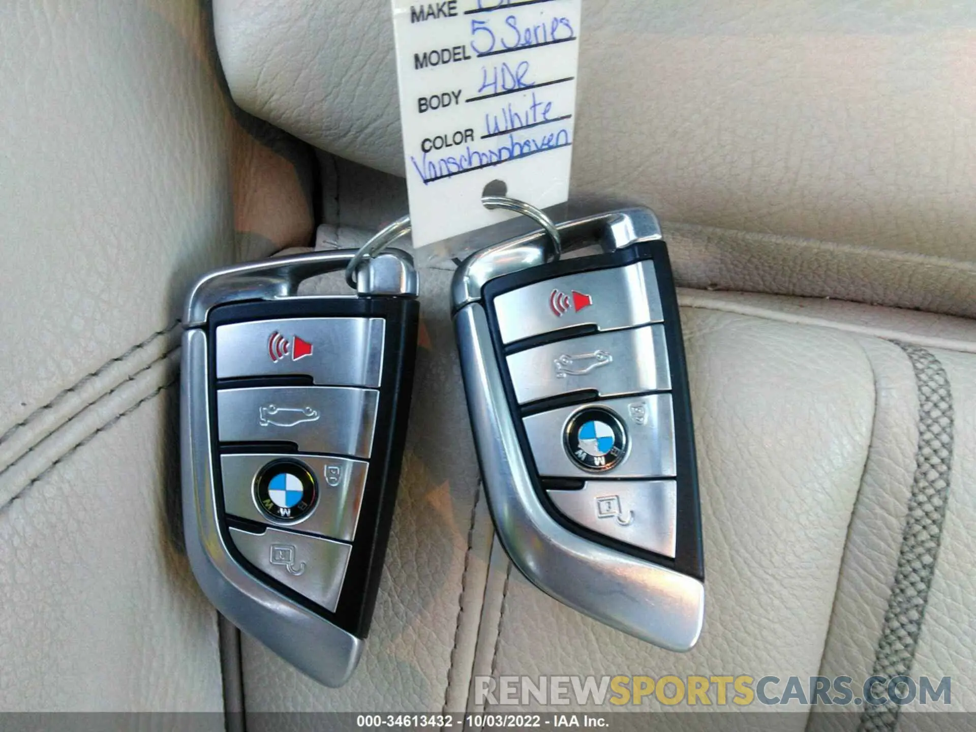 11 fotografías del automóvil dañado WBAJR7C06LWW62906 BMW 5 SERIES 2020
