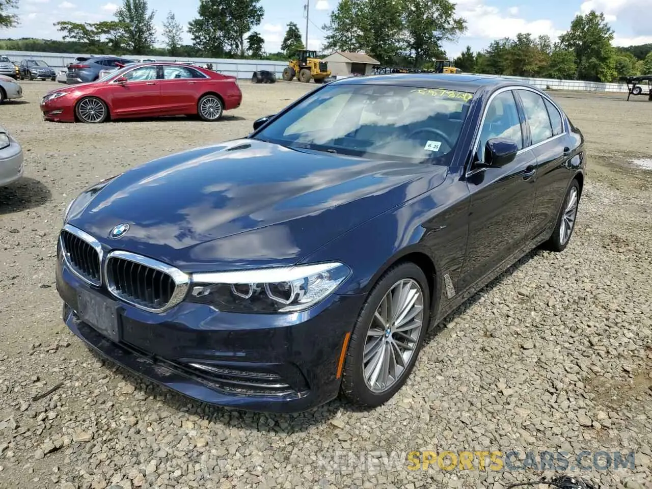 2 fotografías del automóvil dañado WBAJR7C09LCD78562 BMW 5 SERIES 2020
