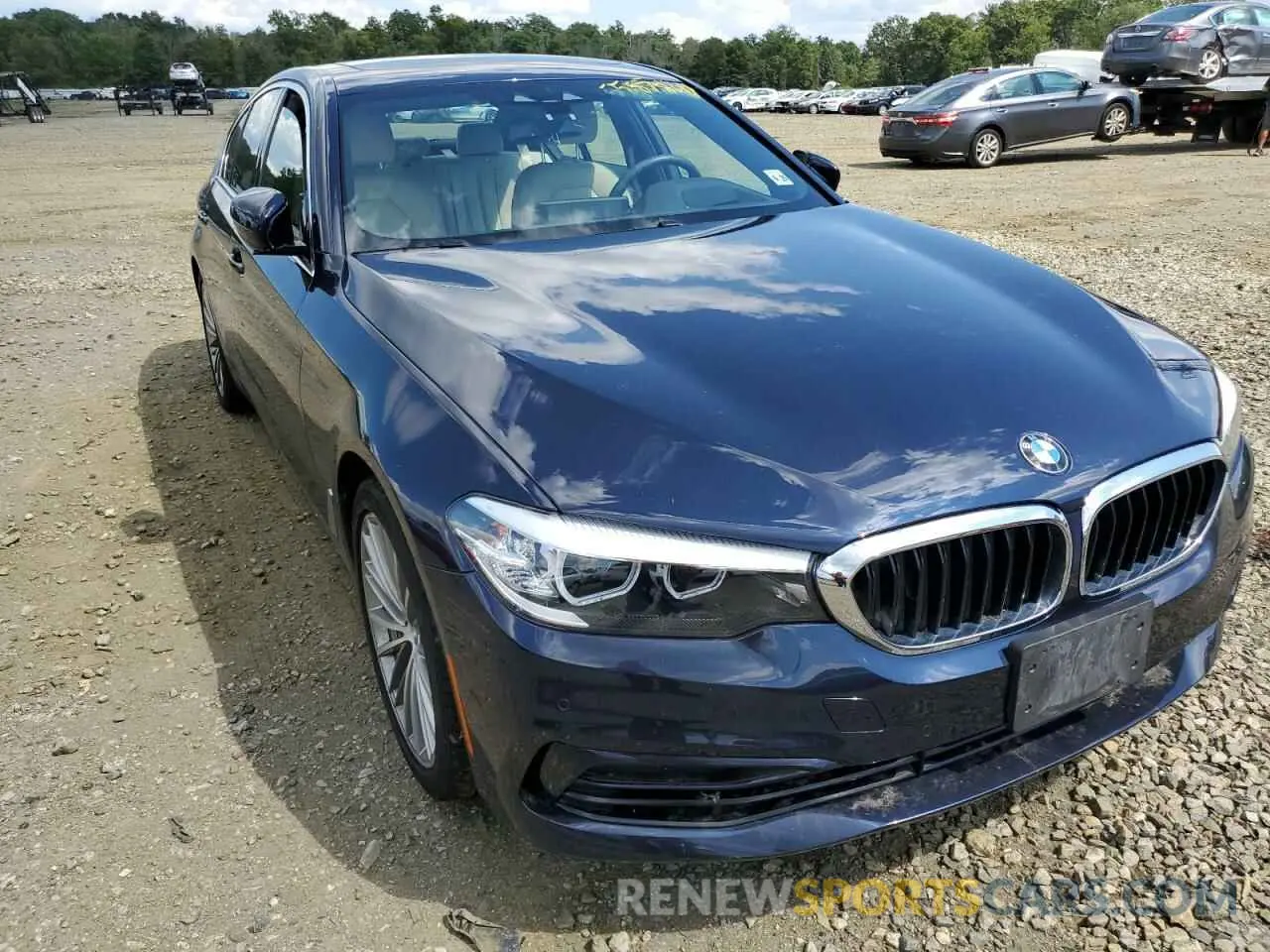 9 fotografías del automóvil dañado WBAJR7C09LCD78562 BMW 5 SERIES 2020