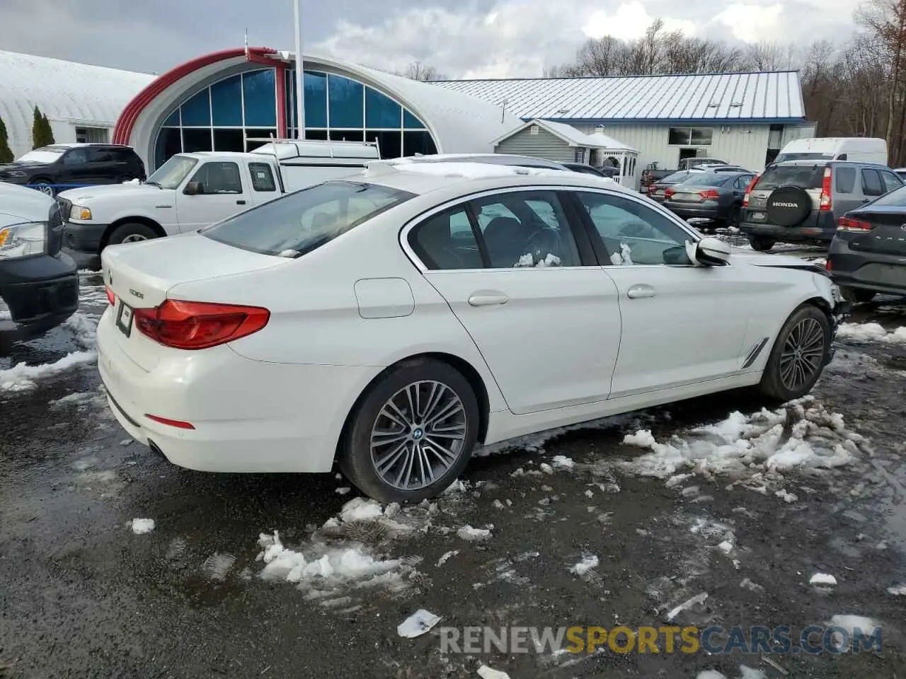 3 fotografías del automóvil dañado WBAJR7C09LWW64858 BMW 5 SERIES 2020