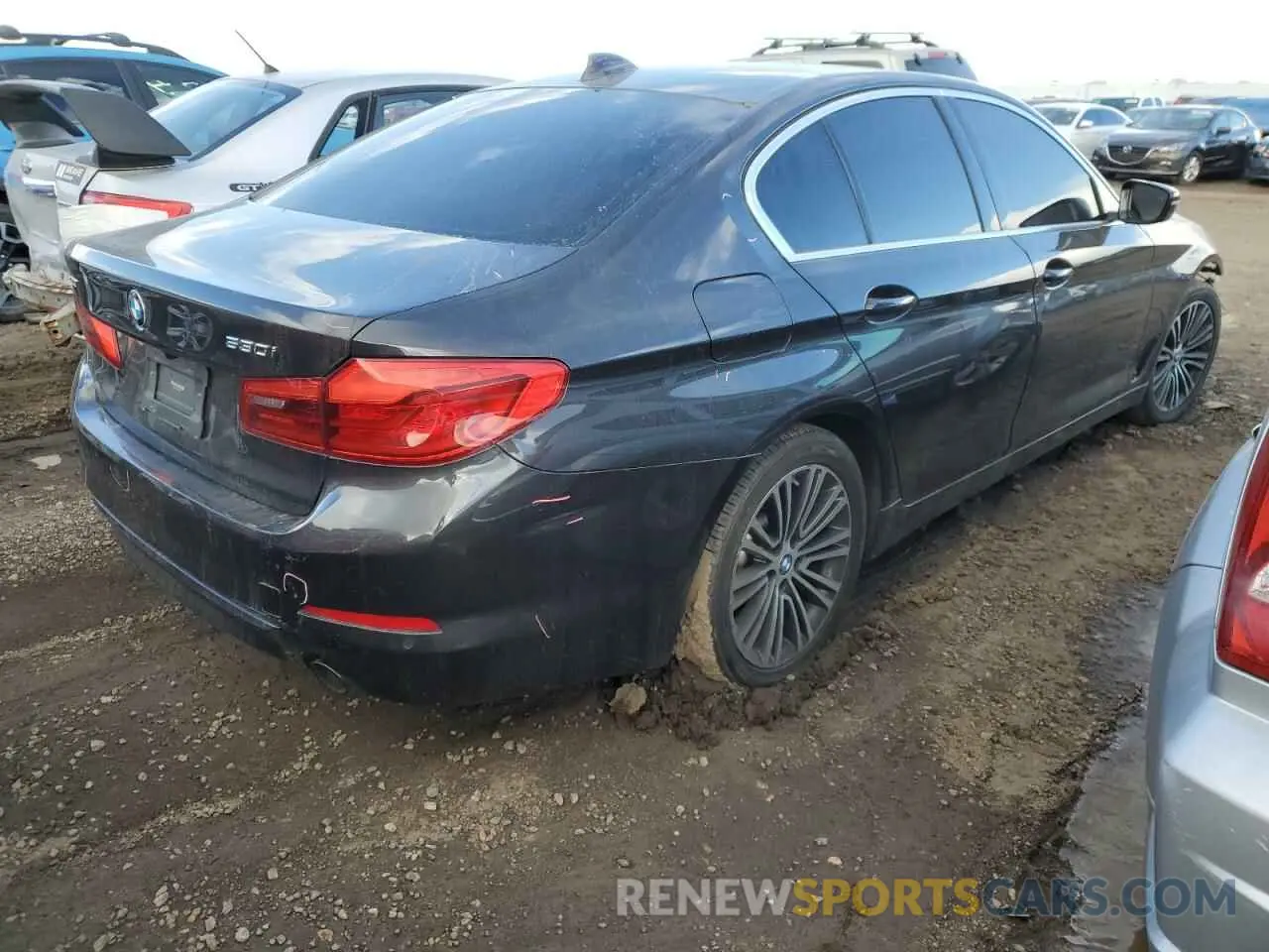 3 fotografías del automóvil dañado WBAJR7C0XLCD58885 BMW 5 SERIES 2020