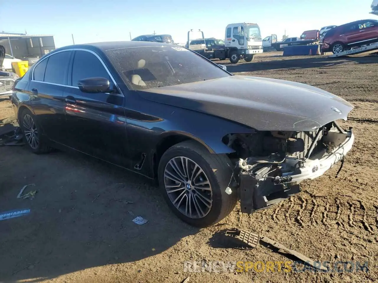 4 fotografías del automóvil dañado WBAJR7C0XLCD58885 BMW 5 SERIES 2020