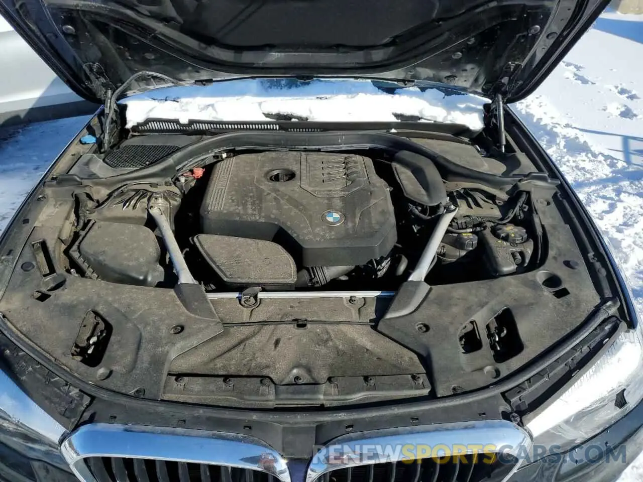 11 fotografías del automóvil dañado WBAJR7C0XLCD58918 BMW 5 SERIES 2020