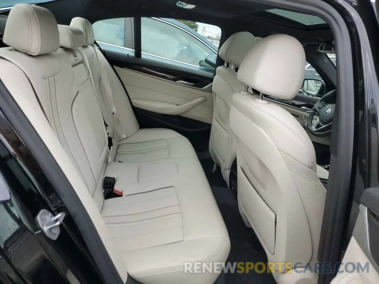 10 fotografías del automóvil dañado WBAJR7C0XLCD60832 BMW 5 SERIES 2020