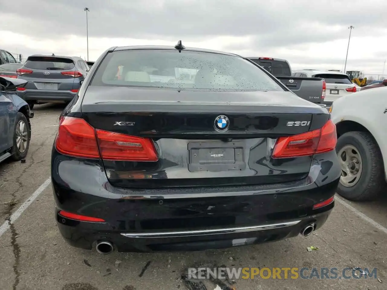 6 fotografías del automóvil dañado WBAJR7C0XLCD60832 BMW 5 SERIES 2020