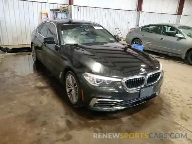 13 fotografías del automóvil dañado WBAJR7C0XLCE58114 BMW 5 SERIES 2020