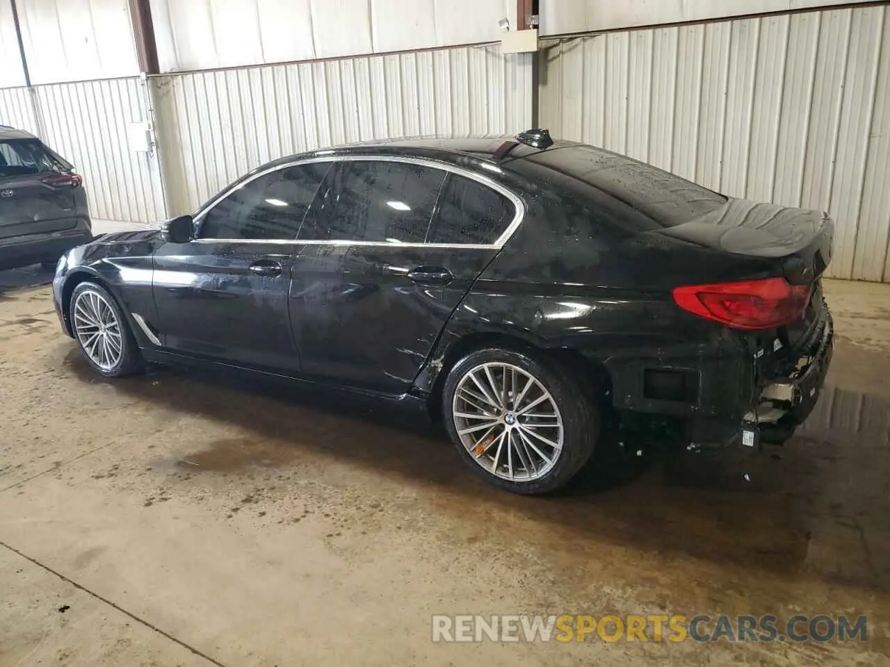 2 fotografías del automóvil dañado WBAJR7C0XLCE58114 BMW 5 SERIES 2020