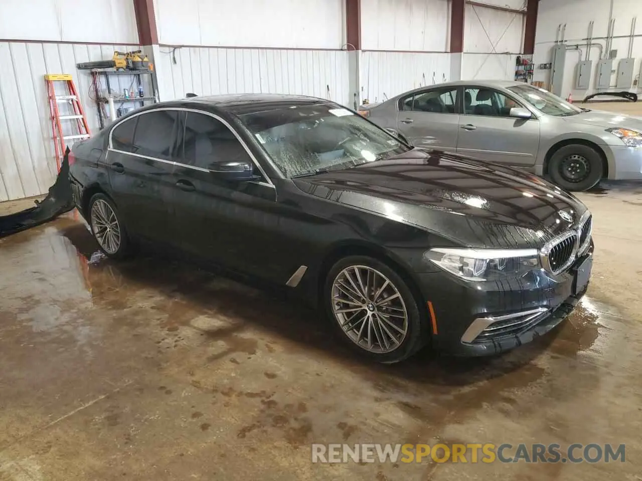 4 fotografías del automóvil dañado WBAJR7C0XLCE58114 BMW 5 SERIES 2020