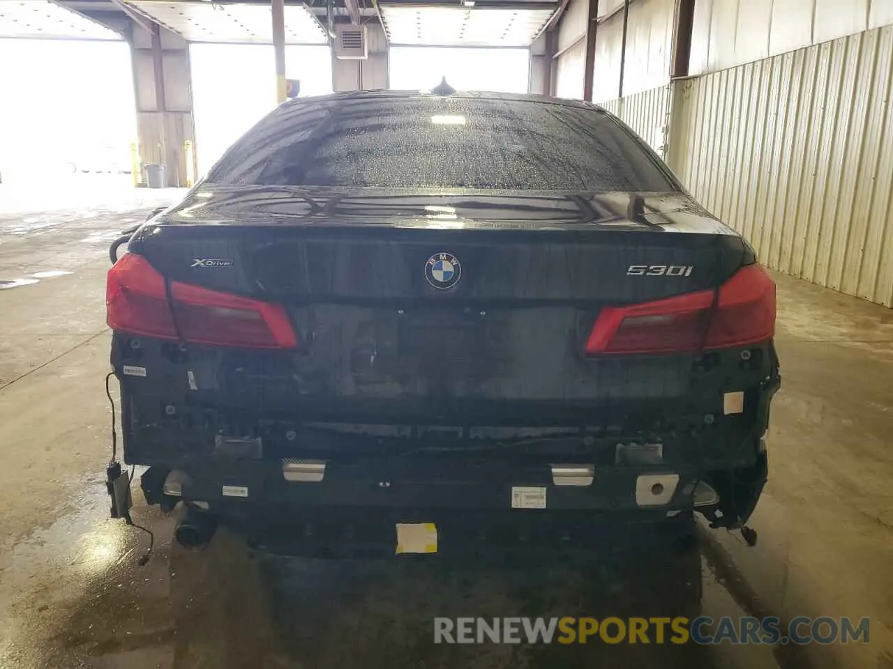 6 fotografías del automóvil dañado WBAJR7C0XLCE58114 BMW 5 SERIES 2020
