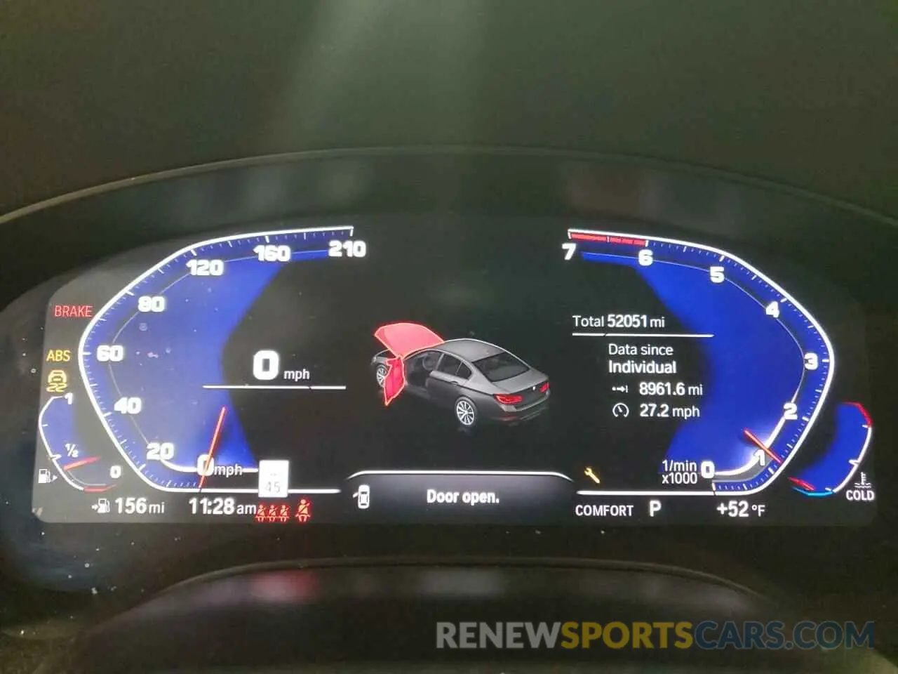 9 fotografías del automóvil dañado WBAJR7C0XLCE58114 BMW 5 SERIES 2020